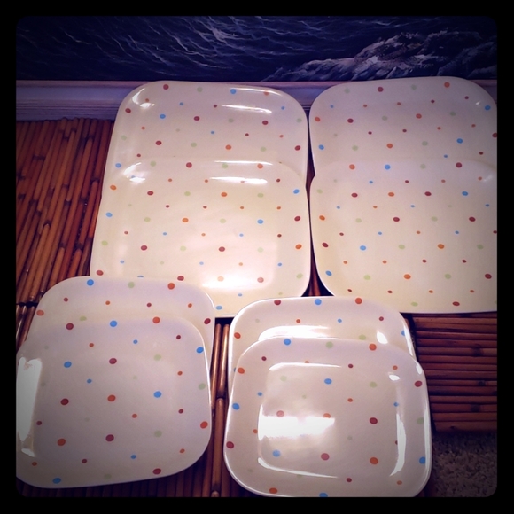 temptations bakeware polka dot